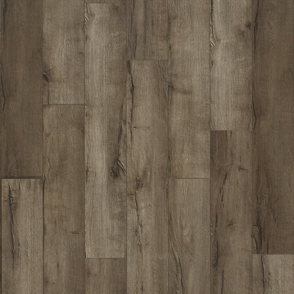 Mohawk Country Barn 7-3/4-in W x 4-1/2-mm T Waterproof Interlocking Luxury Vinyl Plank Flooring, 18.22-sq ft Carton