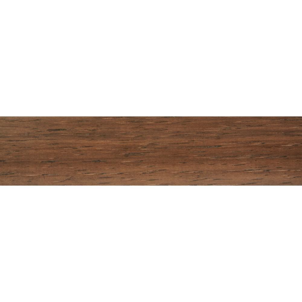 Flexco 1.5-in x 78-in Molasses Solid Wood Floor Reducer