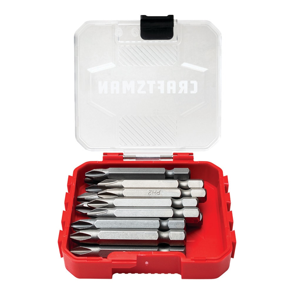 CRAFTSMAN 15-Piece 2-in #2 Phillips Steel Hex Shank Screwdriver Bit