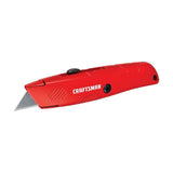 CRAFTSMAN 3/4-in 3-Blade Retractable Utility Knife with On-Tool Blade Storage