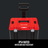 CRAFTSMAN VERSASTACK 20-in W x 39-in H x 17-in D Red Plastic Wheeled Lockable Tool Box