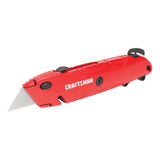 CRAFTSMAN 3/4-in 3-Blade Retractable Utility Knife with On-Tool Blade Storage