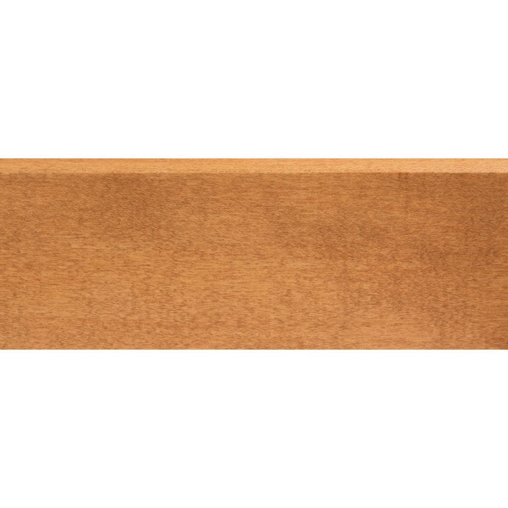 Flexco Solid Wood Stair Nose 2.75-in x 78-in Cinnamon Prefinished Maple Stair Nosing