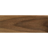 Flexco Solid Wood Stair Nose 2.75-in x 78-in Crescent Prefinished Walnut Stair Nosing