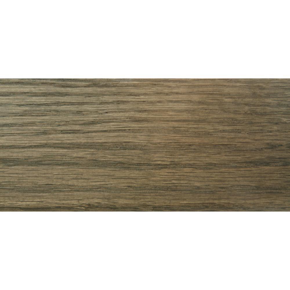 Flexco Solid Wood Stair Nose, 2.75-in W x 78-in L, Silver Prefinished Oak