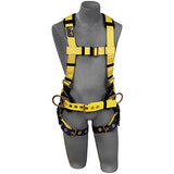 Delta No-Tangle Harnesses, (2) Waist D-Rings; Back D-Ring - All Sizes