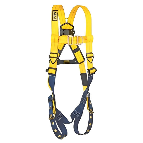 Delta Vest Style Climbing Harness with Back and Front D-Rings