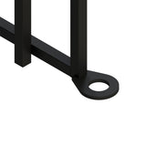 YARDLINK Black Steel Decorative Metal Decorative Fence Panel