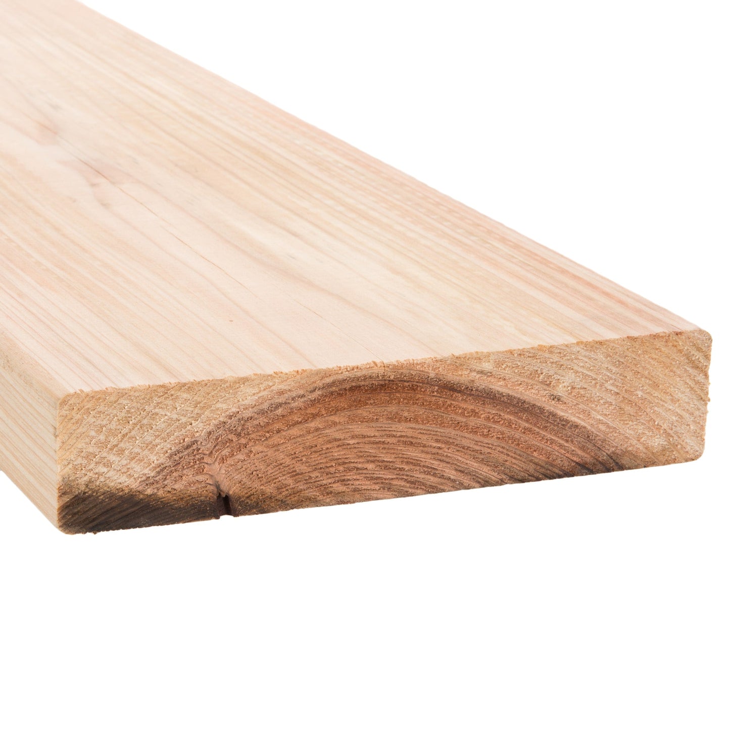 2-in x 8-in x 12-ft Redwood Green Deck Board