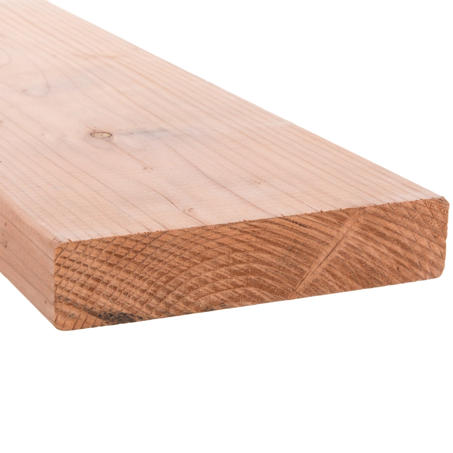 2-in x 8-in x 8-ft Redwood Green Deck Board
