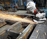 Bosch 5-in 9.5-Amp Sliding Switch Corded Angle Grinder, Rat-Tail Handle, 11,000 RPM (Model 1821D)
