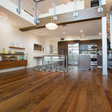 Cali Bamboo Eco-Engineered Prefinished Java Handscraped Bamboo Engineered Hardwood Flooring Sample, 9/16-in x 5-3/8-in
