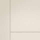 JELD-WEN Studio SL130 32-in x 80-in Primed 5-Panel Square Solid Core Hardboard/Hardwood Left-Hand Single Prehung Interior Door