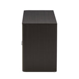 Baxton Studio Carlingford Modern/Contemporary Espresso Tv Cabinet (Accommodates TVs up to 60-in)