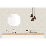 Emser Ombre 16-Pack White 6-in x 12-in Glazed Ceramic Subway Wall Tile