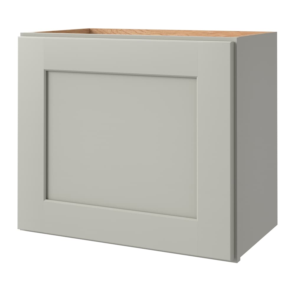 allen + roth Stonewall 21-in W x 18.125-in H x 12-in D Stone Wall Fully Assembled Cabinet (Flat Panel Shaker Door Style)