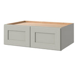 allen + roth Stonewall 36-in W x 12.125-in H x 24-in D Stone Wall Fully Assembled Cabinet (Flat Panel Shaker Door Style)