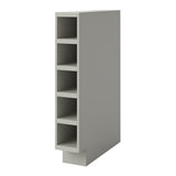 allen + roth Stonewall 6-in W x 34.5-in H x 24-in D Stone 1-Drawer Base Fully Assembled Cabinet (Flat Panel Style)