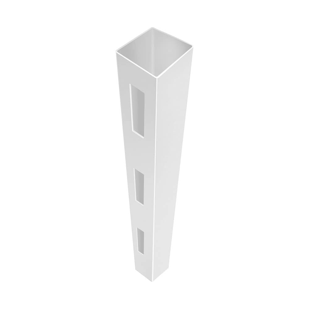 Freedom Post and Rail 7-ft H x 5-in W White Vinyl End Fence Post (Unassembled)