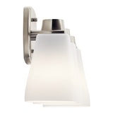 DELTA Sandover 21.63-in 3-Light Brushed Nickel Traditional Vanity Light