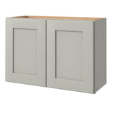 allen + roth Stonewall 30-in W x 20.625-in H x 12-in D Stone Wall Fully Assembled Cabinet (Flat Panel Shaker Door Style)