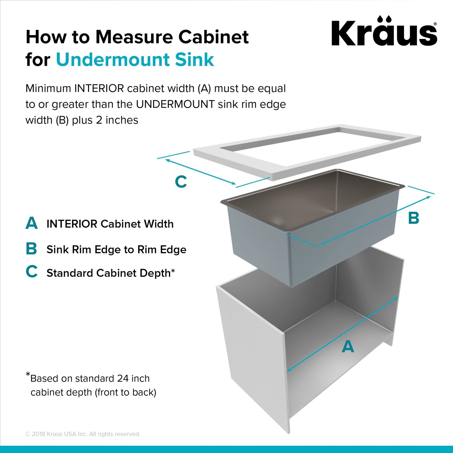 Kraus Stainless Steel Undermount Laundry Sink with Faucet and Drain