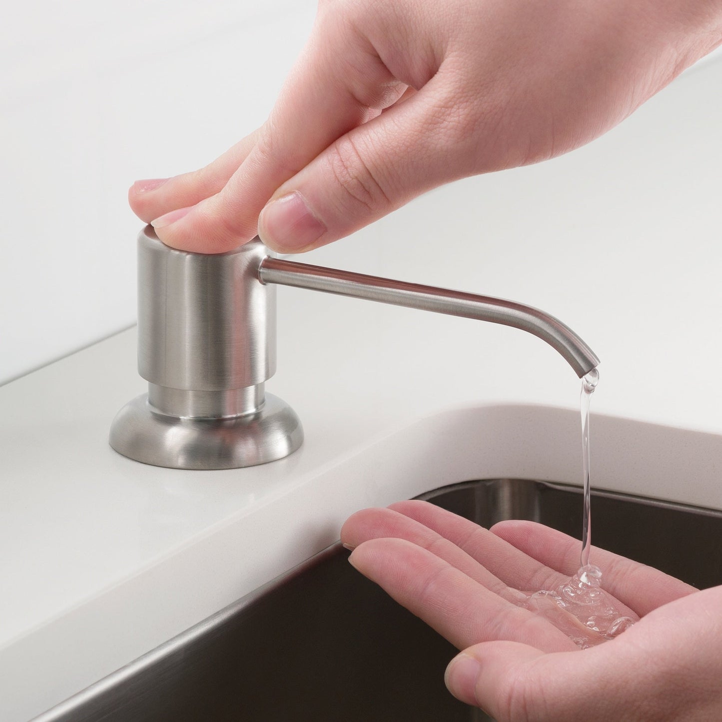 Kraus Stainless Steel Undermount Laundry Sink with Drain and Faucet - 18.5x24 In.