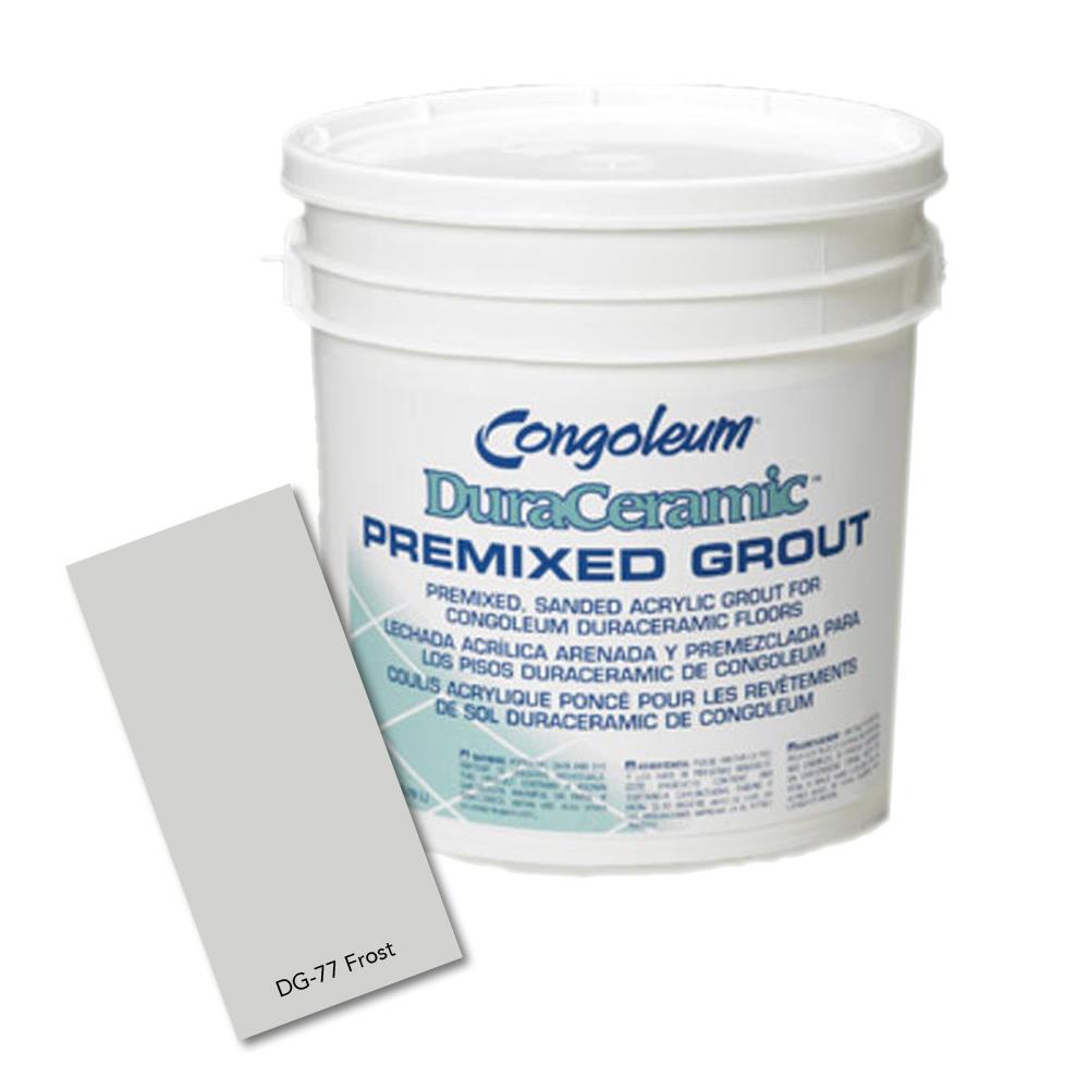 Congoleum DuraCeramic Premixed Sanded Grout, Frost (32-oz)