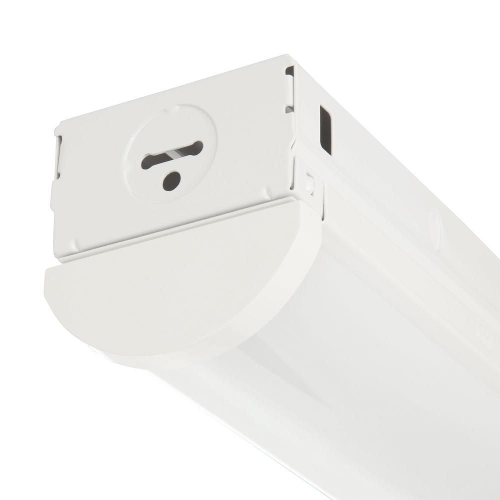 4 ft. Linear White Integrated LED Warehouse Strip Light with 4760 Lumens, 4000K, UNV Voltage - Super Arbor