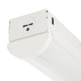 4 ft. Linear White Integrated LED Warehouse Strip Light with 4760 Lumens, 4000K, UNV Voltage - Super Arbor
