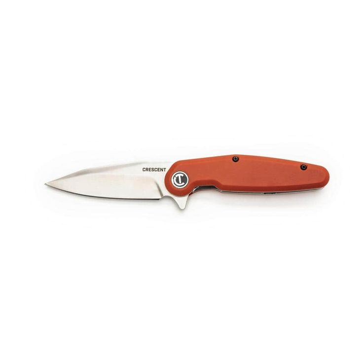 Crescent 3.5 in. Harpoon Blade Everyday Carry Pocket Knife with Rawhide Composite Handle