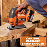 18-Volt Cordless Jig Saw Console (Tool Only)