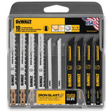 20-Volt MAX Li-Ion Cordless Jig Saw (Tool-Only) with Bonus General Purpose T-Shank Jig Saw Blade Set with Case (10-Pack) - Super Arbor