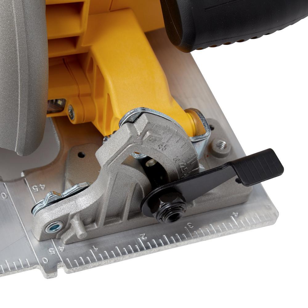 20-Volt MAX Lithium-Ion Cordless Brushless 7-1/4 in. Circular Saw with Brake with Bonus Premium Battery Pack 4.0 Ah - Super Arbor