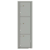 Versatile 3-Parcel Locker Wall-Mount 4C Mailbox - Super Arbor