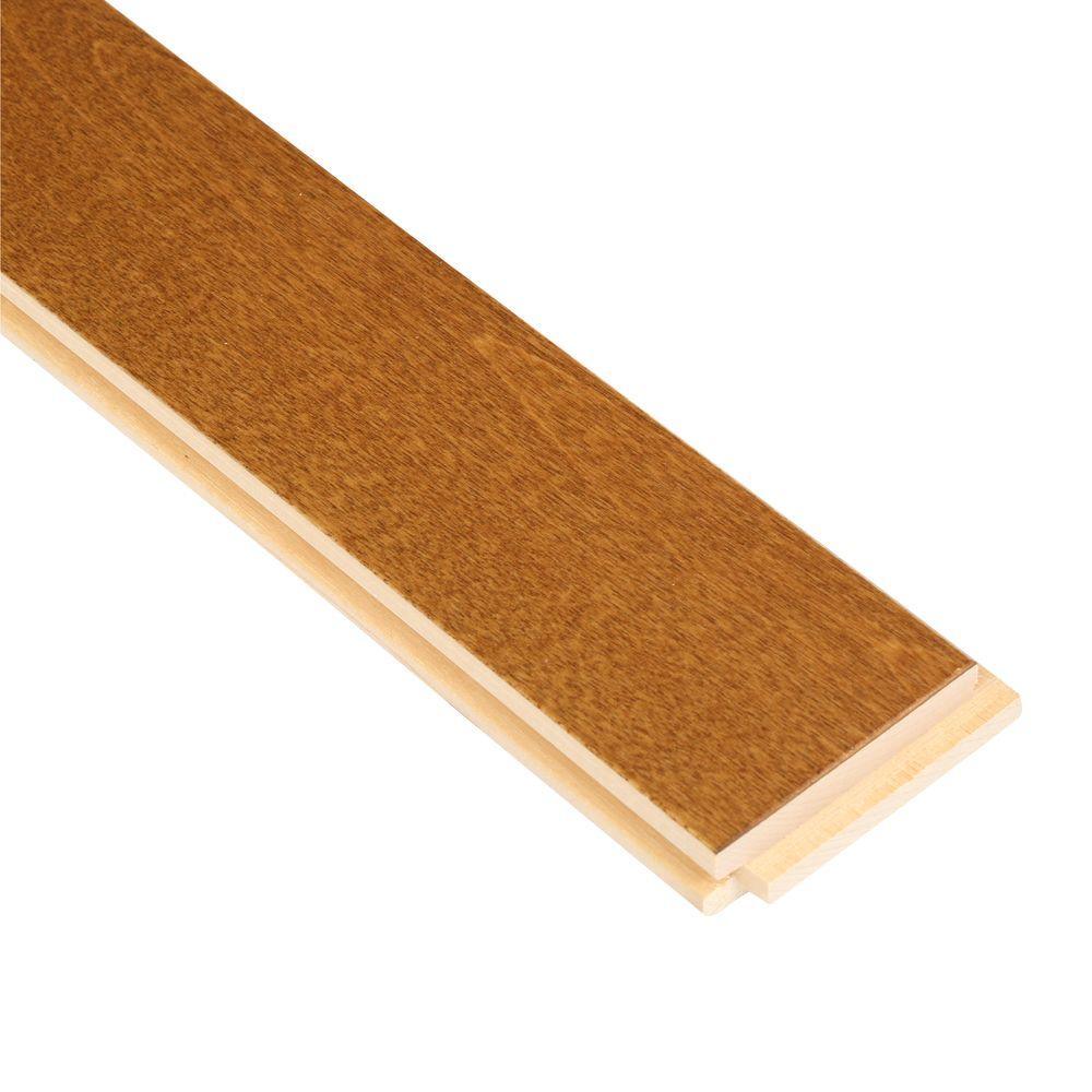 MONO SERRA Canadian Northern Birch Gunstock 3/4 in. T x 2-1/4 in. Wide x Varying Length Solid Hardwood Flooring (20 sq. ft. / case) - Super Arbor