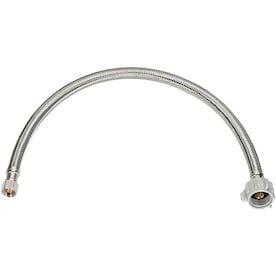 Homewerks Worldwide 3/8-in Compression 16-in Braided Stainless Steel Toilet Supply Line