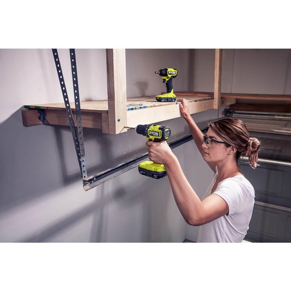 ONE+ HP 18V Brushless Cordless Compact 4-Tool Combo Kit with (2) 1.5 Ah Batteries, Charger, and Bag - Super Arbor
