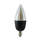 Euri Lighting 6-Watt Equivalent CA9.5 Flickering Flame LED Light Bulb (1-Bulb)