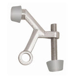 2-1/8 in. x 1-3/4 in. Satin Nickel Standard Hinge Pin Door Stop Value Pack (5 per Pack)