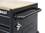 Kobalt 59.8-in L x 42.7-in H 15-Drawers Rolling Black Wood Work Bench