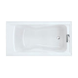 Evolution 72 in. x 36 in. Acrylic Reversible Drain Bathtub in White - Super Arbor