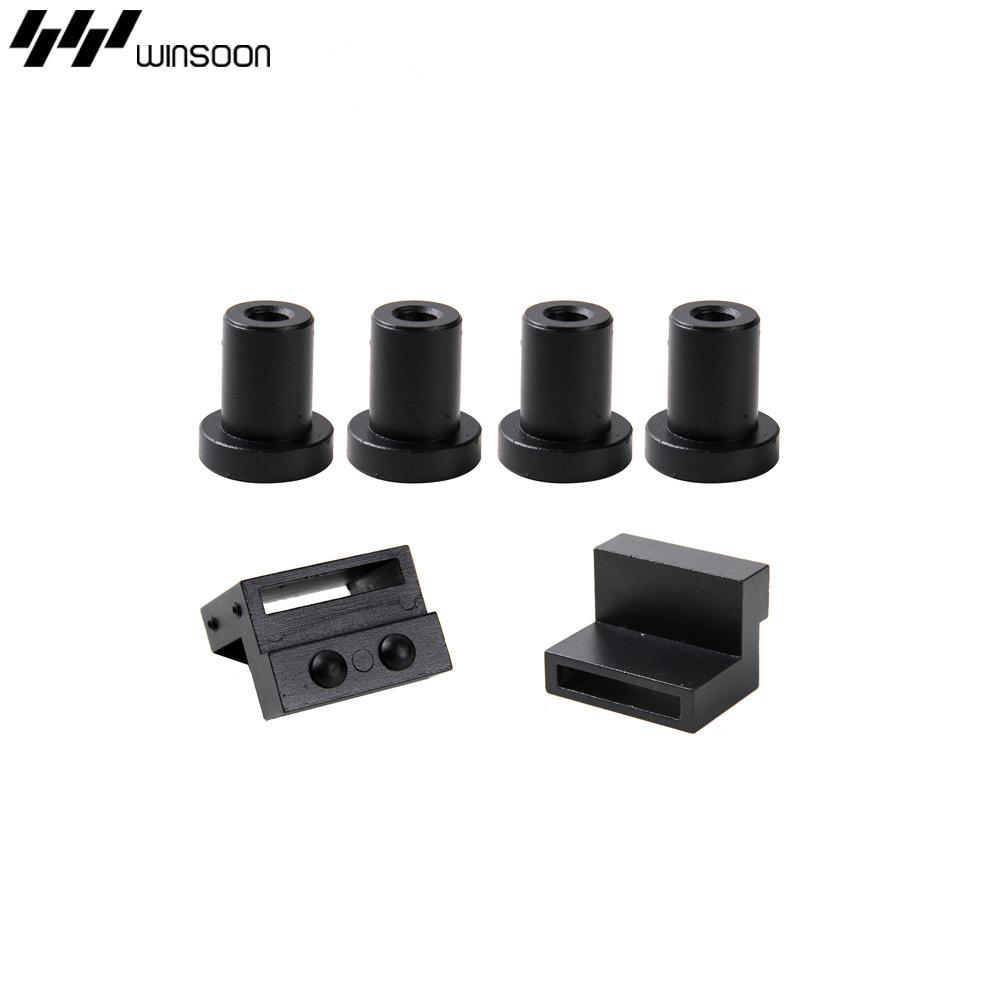 5 ft./60 in. Top Mount Sliding Barn Door Hardware Track Kit for Single Door with Non-Routed Floor Guide Frosted Black - Super Arbor