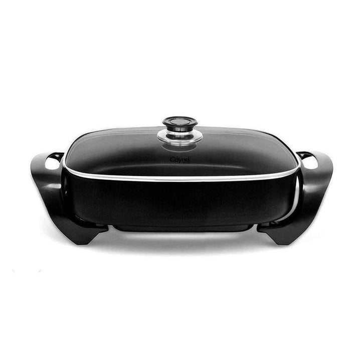 12 in. x 12 in. Black Nonstick Ceramic Electric Skillet