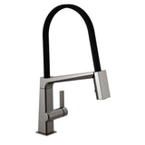 Pivotal Single-Handle Pull-Down Sprayer Kitchen Faucet with MagnaTite Docking in Arctic Stainless - Super Arbor
