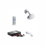 Mistos DTV Prompt Digital Single-Handle 1-Spray Tub and Shower Faucet System in Vibrant Brushed Nickel (Valve Included) - Super Arbor