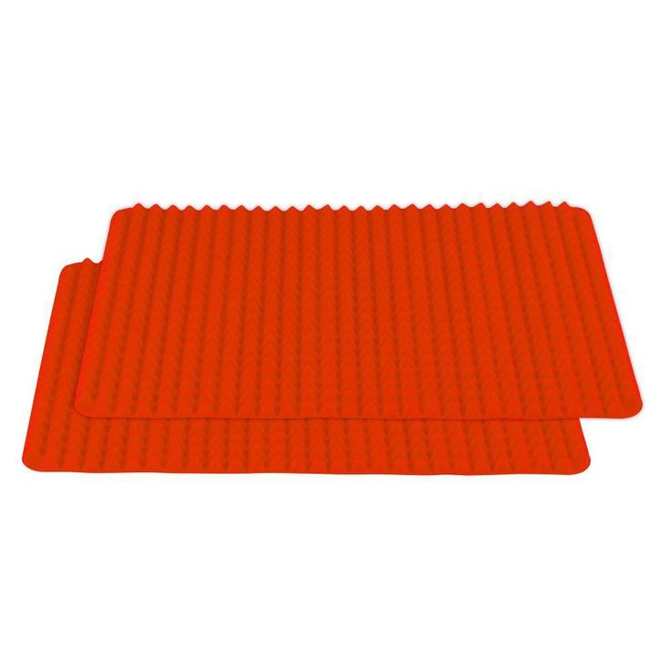 Healthy Homewares Red Silicone Baking Sheet (2-Pack)