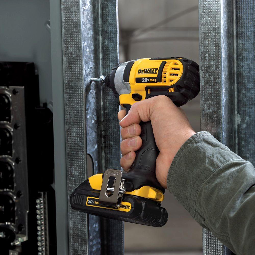 20-Volt MAX Lithium-Ion Cordless 1/4 in. Impact Driver (Tool-Only) - Super Arbor