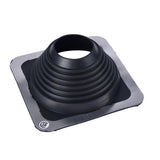 No-Calk Master Flash 12-1/2 in. x 11-3/4 in. Rubber Vent Pipe Roof Flashing with Adjustable Diameter