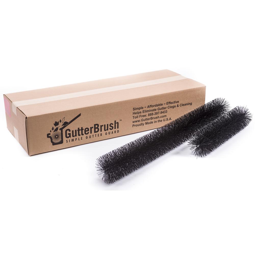 Standard 5 in. - 30 ft. Pack Max-Flow Filter Brush Gutter Guard - Super Arbor